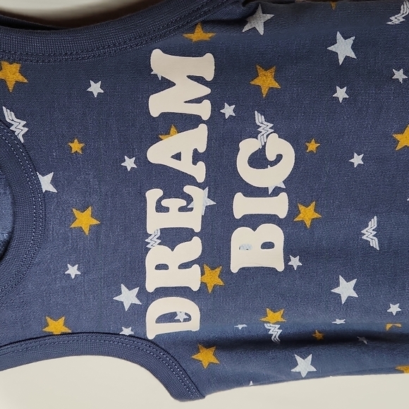 Junk Food Day Off Baby Wonder Woman Sleeveless One Piece Size 6M NWT - Picture 3 of 10